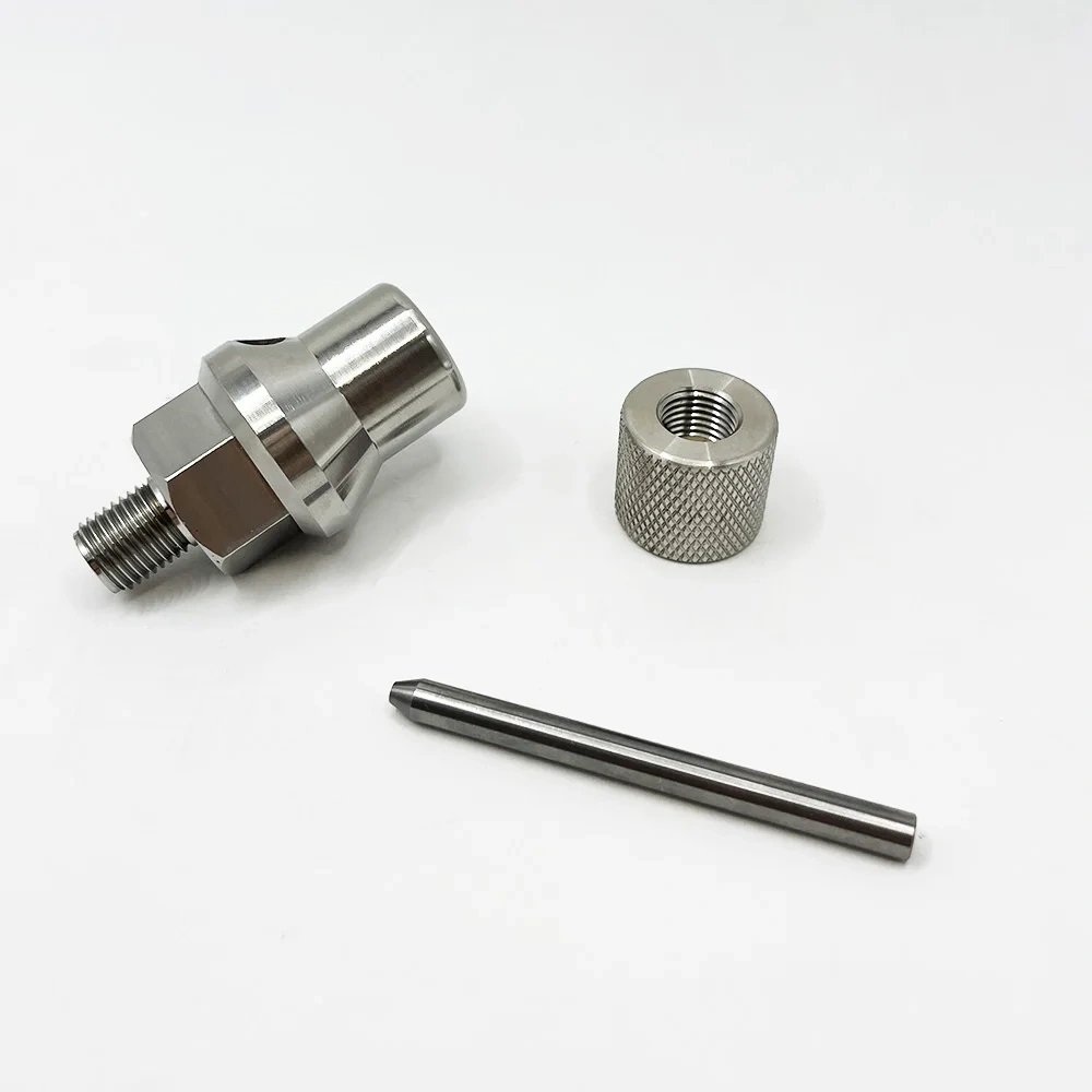 For YC Waterjet Cutter Head Parts Abrasive Intet Body With Nozzle For YC Water Jet Cutting Head Mixing Chamber For On/Off Valve