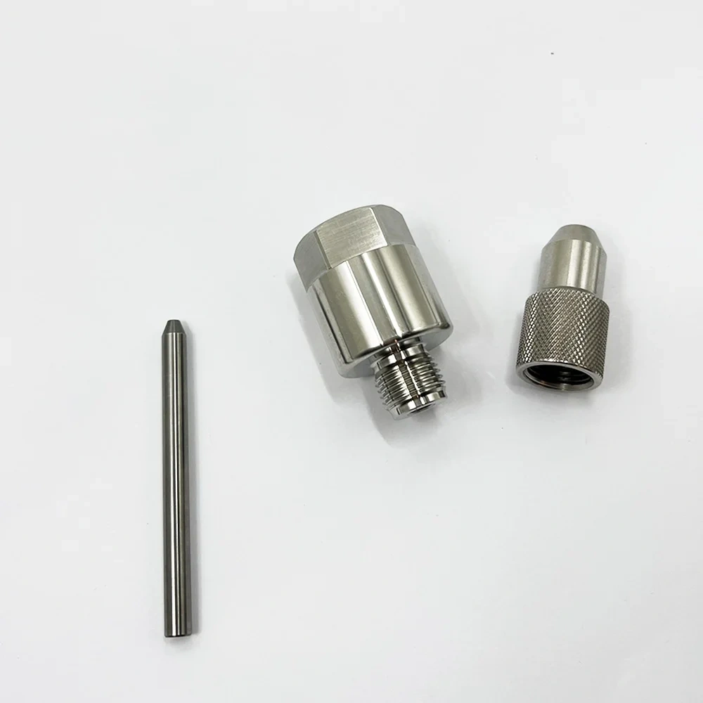2set SM2 For SAME Water Jet Cutting Mixing Chamber With Nozzle Valve Nozzle Body Waterjet Cutter Mixing Head Abrasive Intet Body