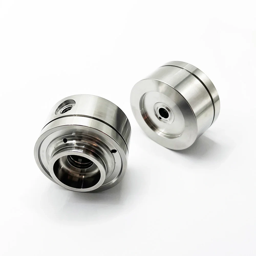 Waterjet Cutting Intensifier Hyplex Subplate Adapter Assembly 012402-1 Direct Drive Pump Hydraulic Press Culvert Body WF012402