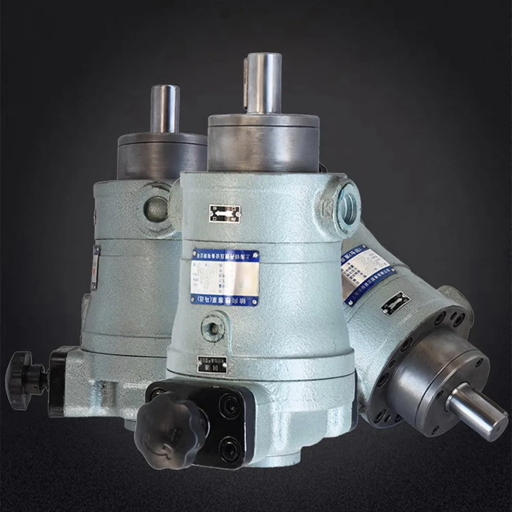 Factory Supplier Hydraulics Axial Plunger Oil Pump High Quality Motor Main Shaft Electric Pressure Plug Pumps 63SCY14-1B