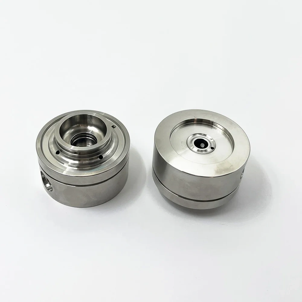 Waterjet Cutting Intensifier Hyplex Subplate Adapter Assembly 012402-1 Direct Drive Pump Hydraulic Press Culvert Body WF012402