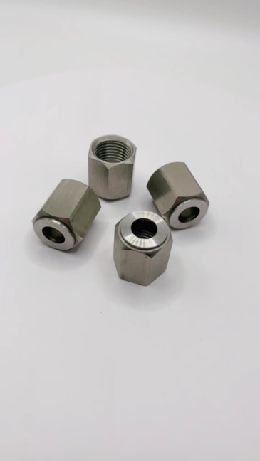 303453 5pcs Waterjet Parts Nut Clamping MAXJET 5 For Omax Water Jet Cutting Head Machine Maxjet5 Nozzle Mixing Tube Lock Nuts