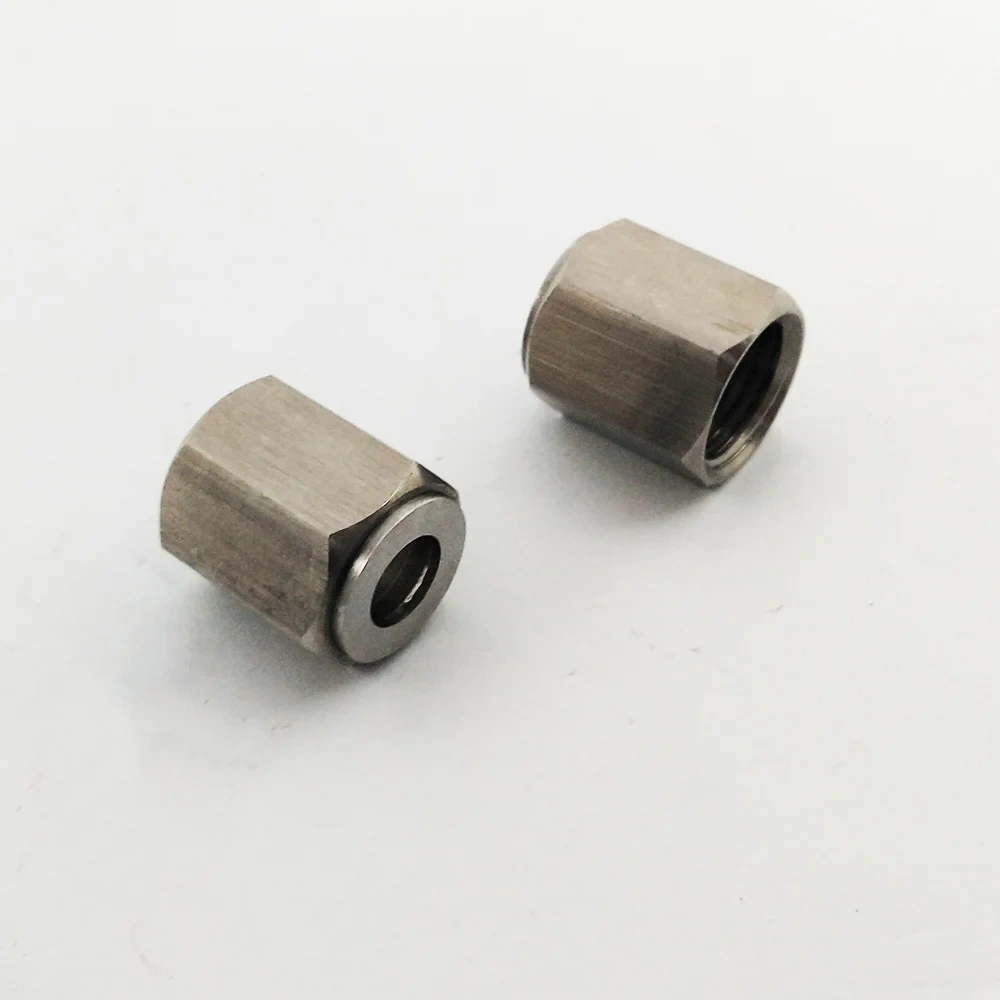 303453 5pcs Waterjet Parts Nut Clamping MAXJET 5 For Omax Water Jet Cutting Head Machine Maxjet5 Nozzle Mixing Tube Lock Nuts