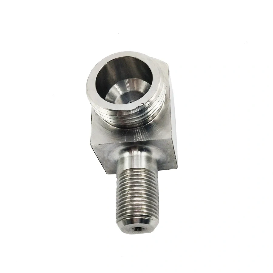 Waterjet Cutting Head Parts 87K On/Off Valve Cutting Head Adapter 90 Degree 044866-1 Water Jet Cutting 90 DEG XD Valve Body