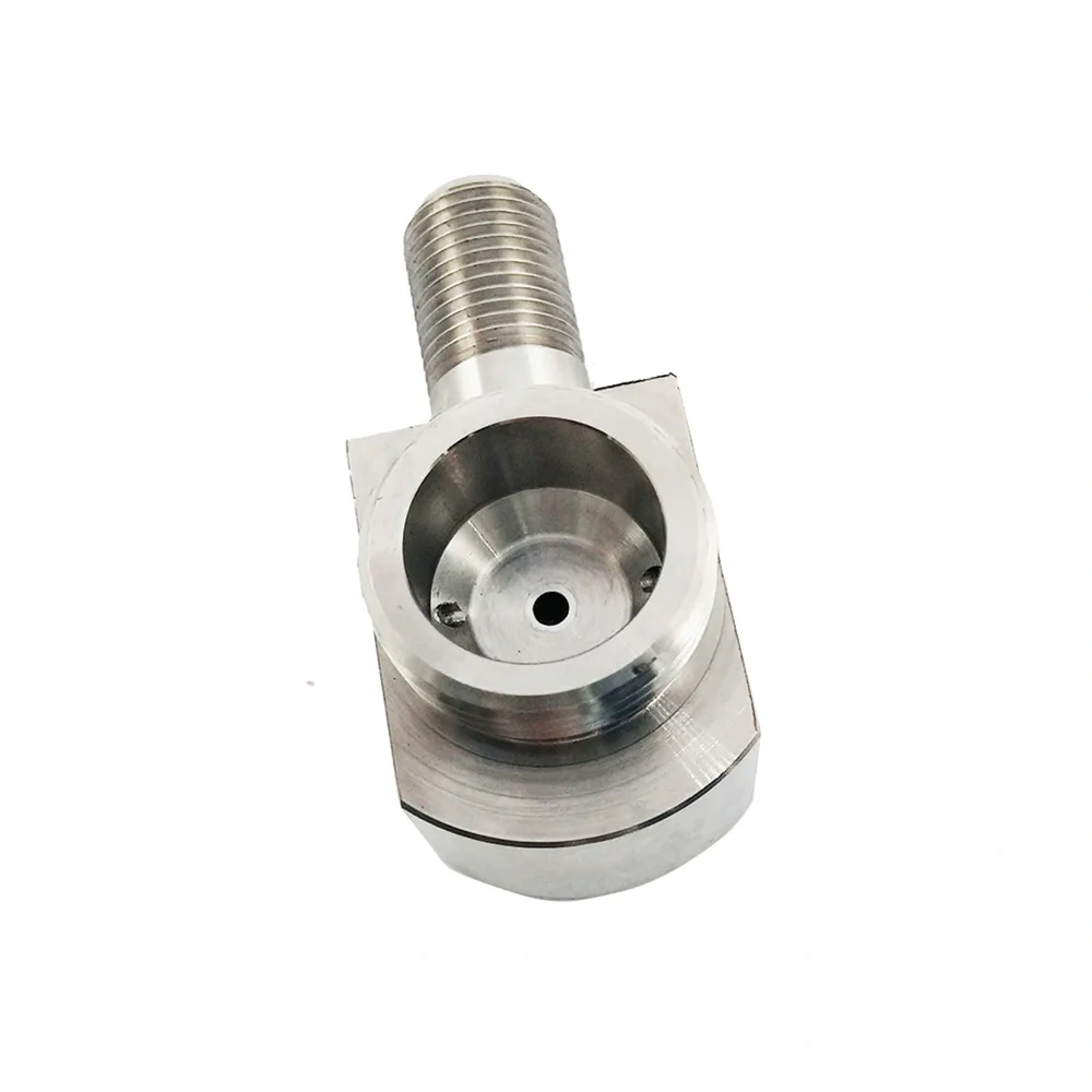 Waterjet Cutting Head Parts 87K On/Off Valve Cutting Head Adapter 90 Degree 044866-1 Water Jet Cutting 90 DEG XD Valve Body