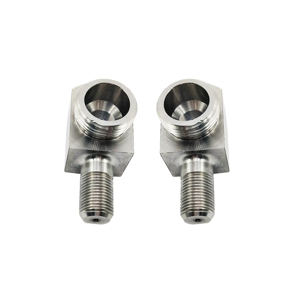 Waterjet Cutting Head Parts 87K On/Off Valve Cutting Head Adapter 90 Degree 044866-1 Water Jet Cutting 90 DEG XD Valve Body
