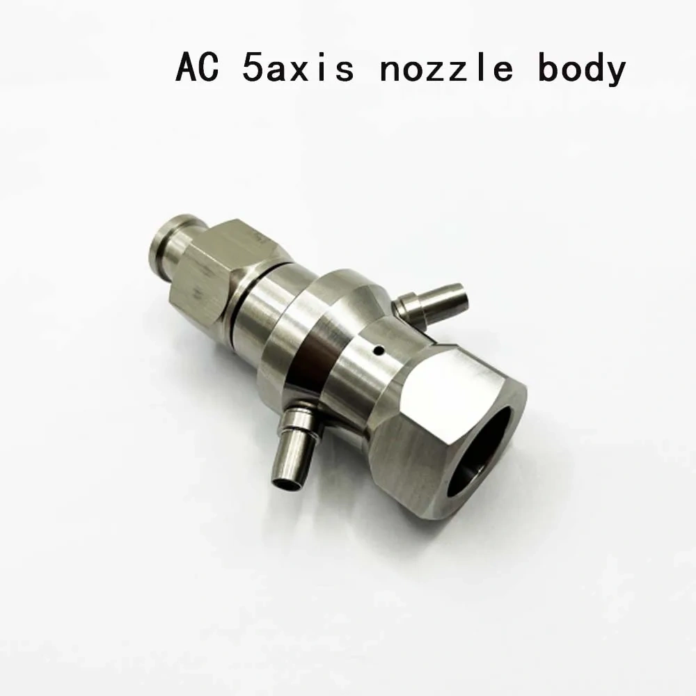 5axis AB/AC Water Jet Cutting AB 5axis Mixing Chamber Waterjet Cutting Machine Parts AC 5Aixs Cutting Head AC5axis Nozzle Body