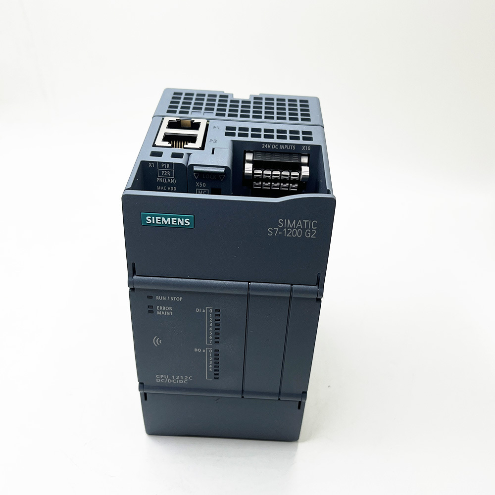 Digital Expansion Module 36ES7212-1AG50-0XB0 1212C DC/DC/DC For SIEMENS PLC CPU Module G2 Generation S7-1200 G2 CPU ﻿1212C DC/DC/DC CNC Waterjet Cutting Analog Controller PLC CPU G2 1212 DC/DC/DC