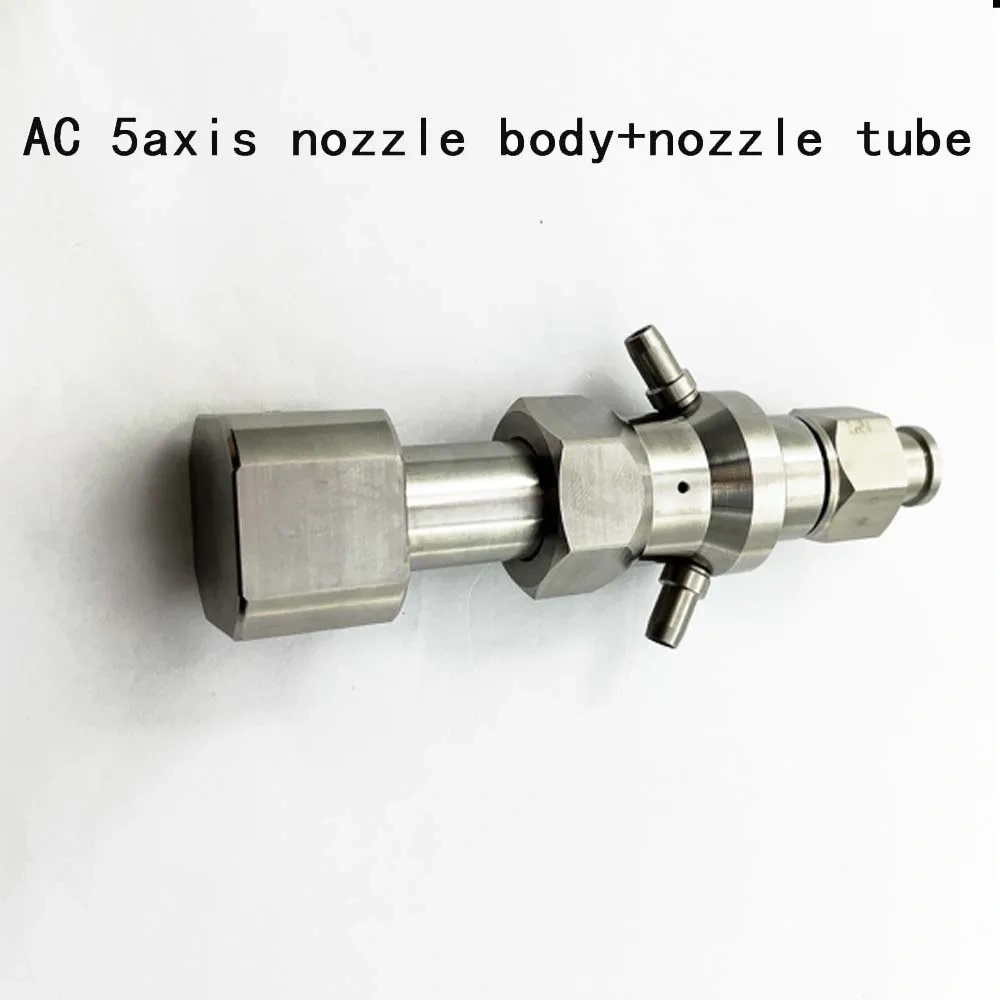 5axis AB/AC Water Jet Cutting AB 5axis Mixing Chamber Waterjet Cutting Machine Parts AC 5Aixs Cutting Head AC5axis Nozzle Body
