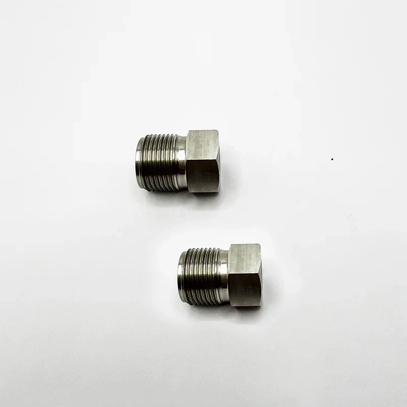 Water Jet Parts Stainless Steel Valve Nut For Nozzle Tube Pure Waterjet Cutting Head Pneumatic Valve Gland Nut BV701184 49894249