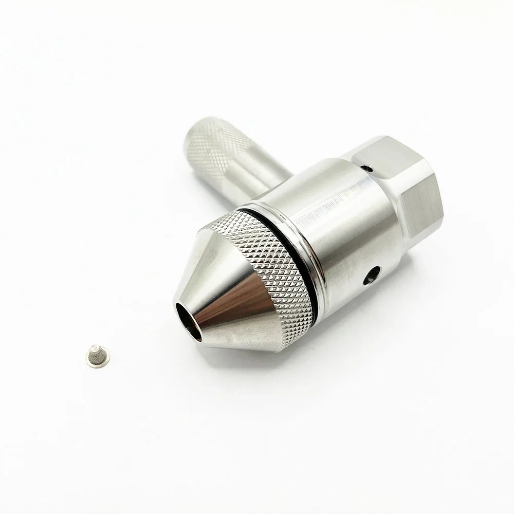 204779500 Waterjet Parts Abrasive Nozzle Assembly LH IDE II Diamond Cutting Head With Short Stop Filter 20477950012 20477950010