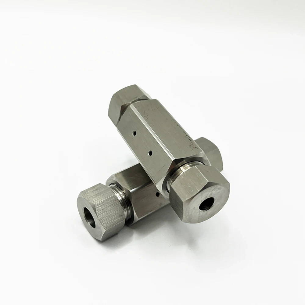 60K Waterjet Cutting Head 1/4'' HP Straight Coupling Assembly High Pressure Coupling 1/4 In A-0784-1 FT60F4433 10014293 49864200