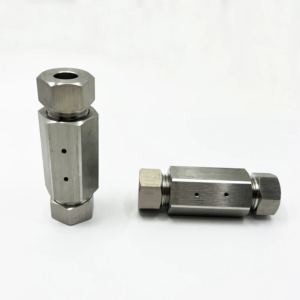 60K Waterjet Cutting Head 1/4'' HP Straight Coupling Assembly High Pressure Coupling 1/4 In A-0784-1 FT60F4433 10014293 49864200