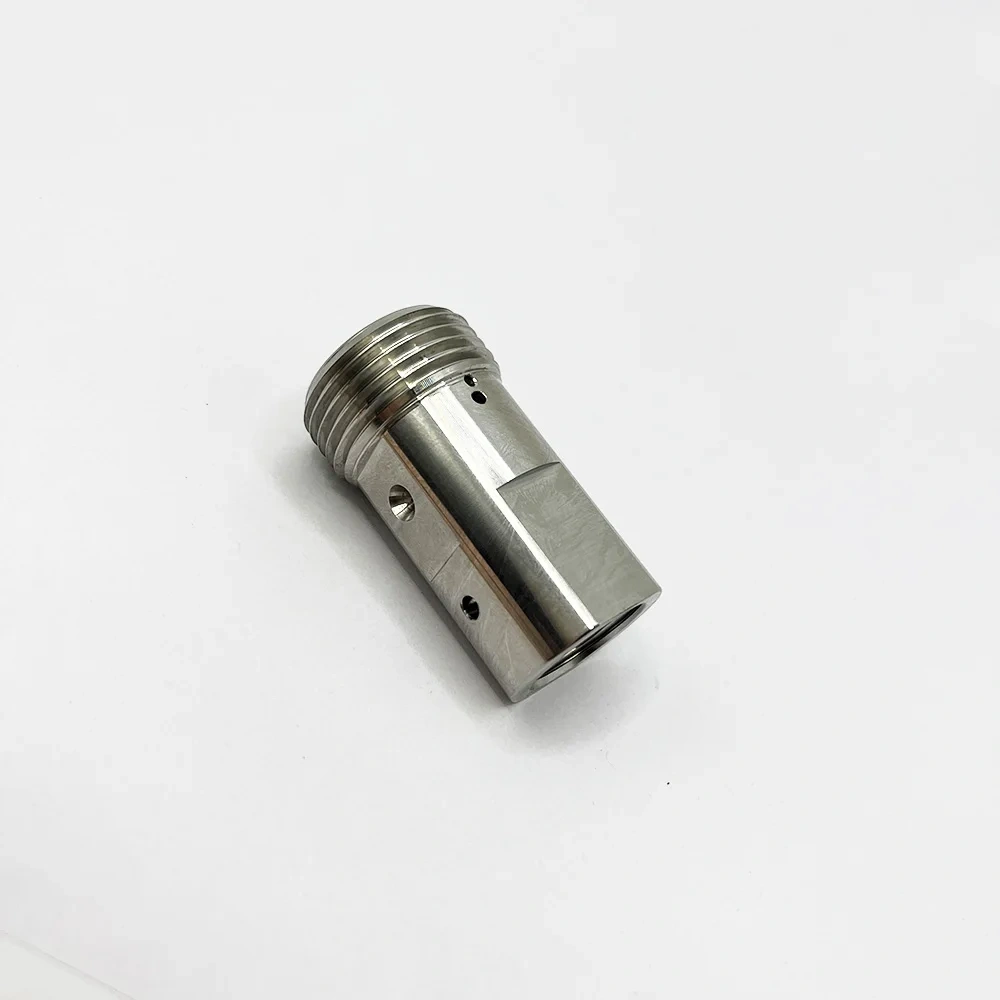 100048-4 Replaces 710866-1 Water Jet Cutter Head Mini-On/Off Valve - Valve Body, 60k Waterjet Accessory Parts Mini Valve Body