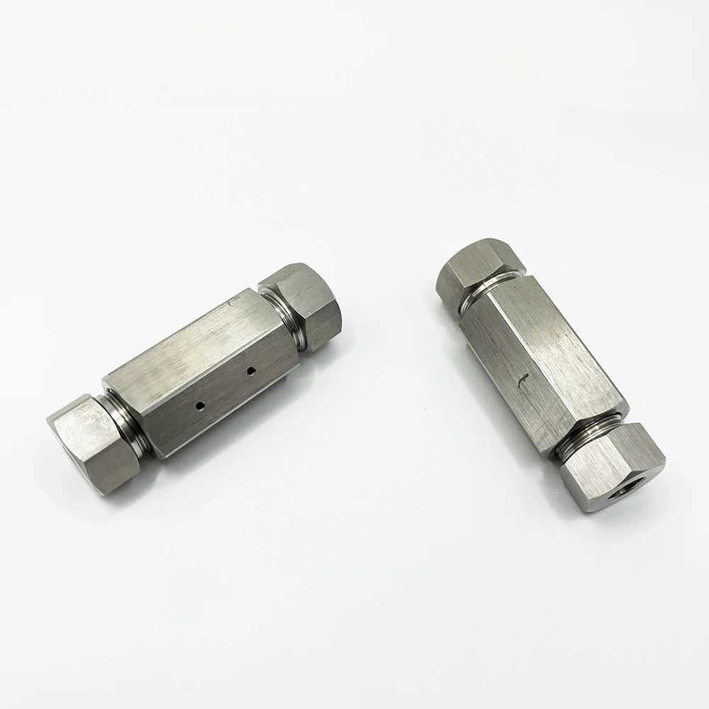 60K Waterjet Cutting Head 1/4'' HP Straight Coupling Assembly High Pressure Coupling 1/4 In A-0784-1 FT60F4433 10014293 49864200