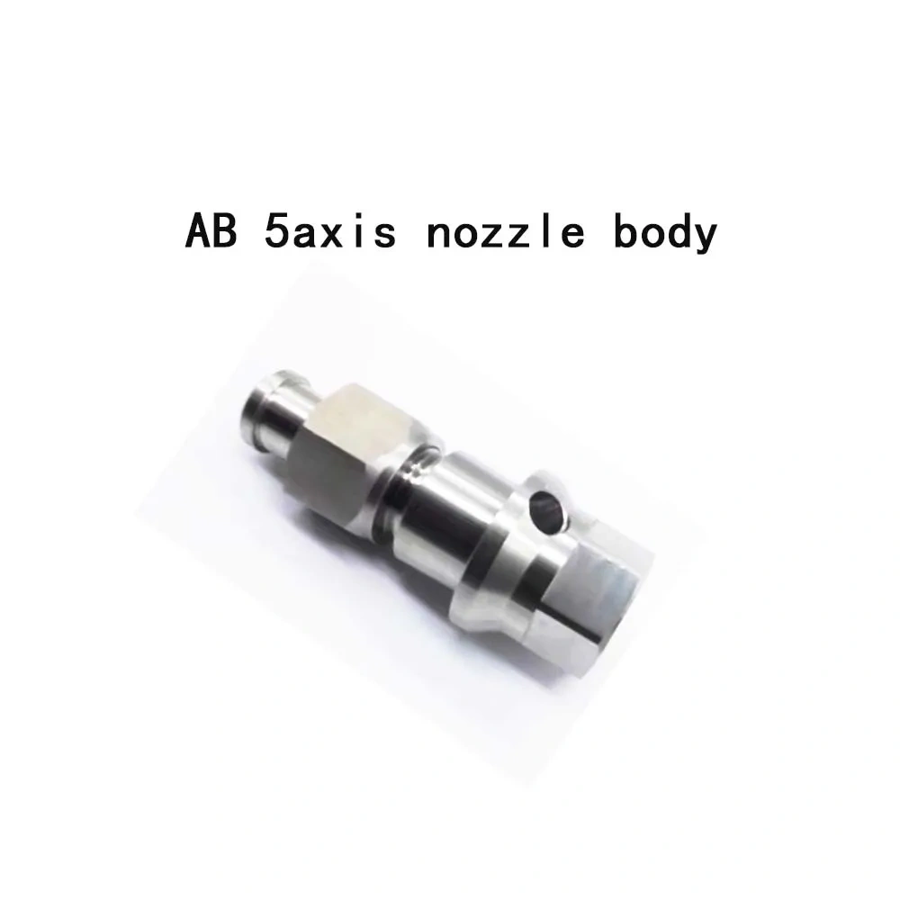 Hot Sales AB 5axis Waterjet Cutter Head Five Axis AB Nozzle Body Water Jet Cutting Head Machine Part Mixing Chamber For AB5 Axis