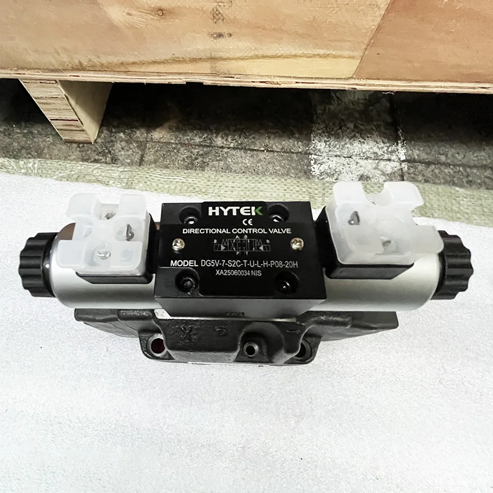 301018-2 Waterjet Cutting Intensifier 24-volt Electrical Shift Pilot Water Jet Electronic Pilot Shift And Main Valve Assembly