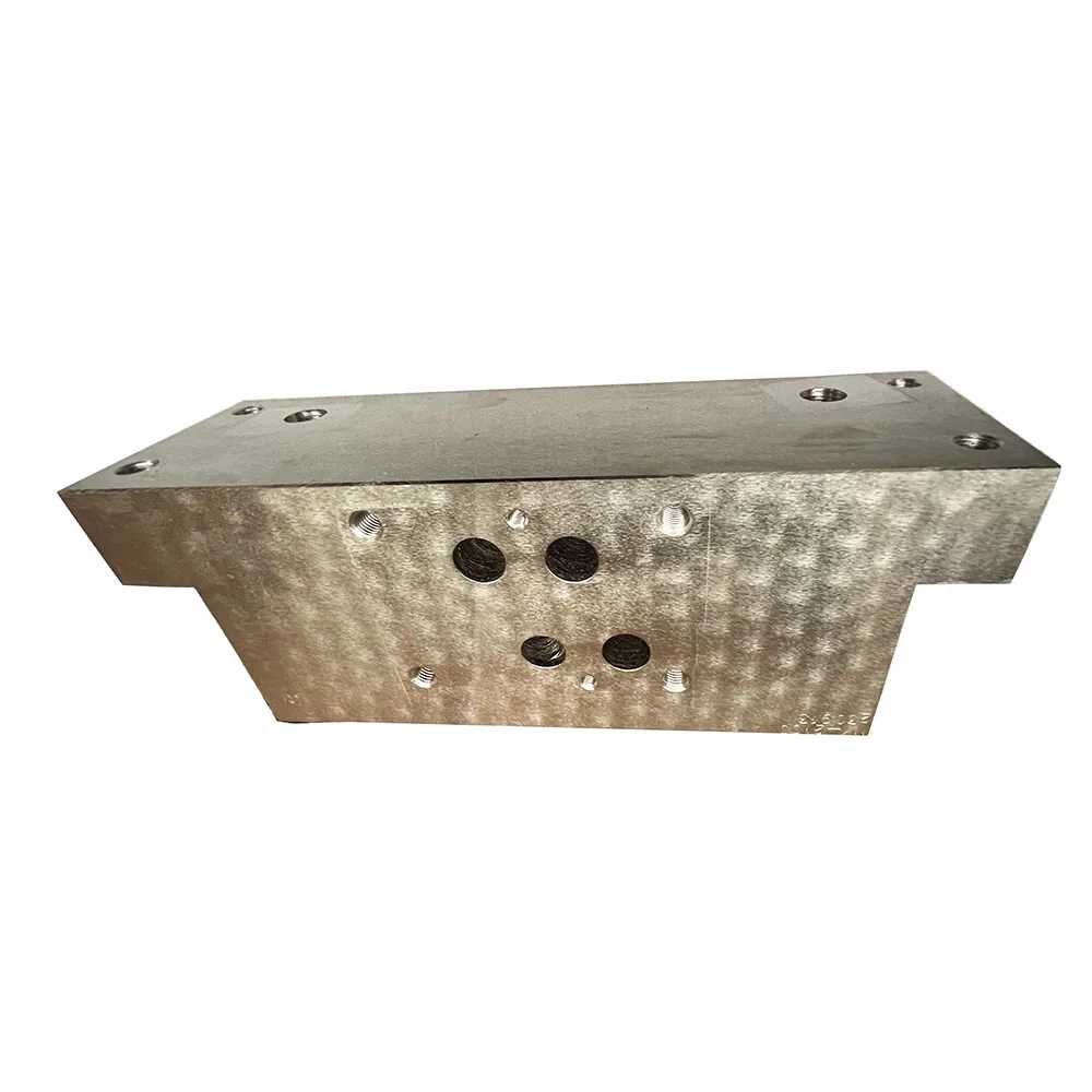 013403-1 Waterjet Intensifier Pump Hydraulic Manifold Size Mount W/ Relief Valve WaterJet Cutting Hydraulic Shift Valve Manifold