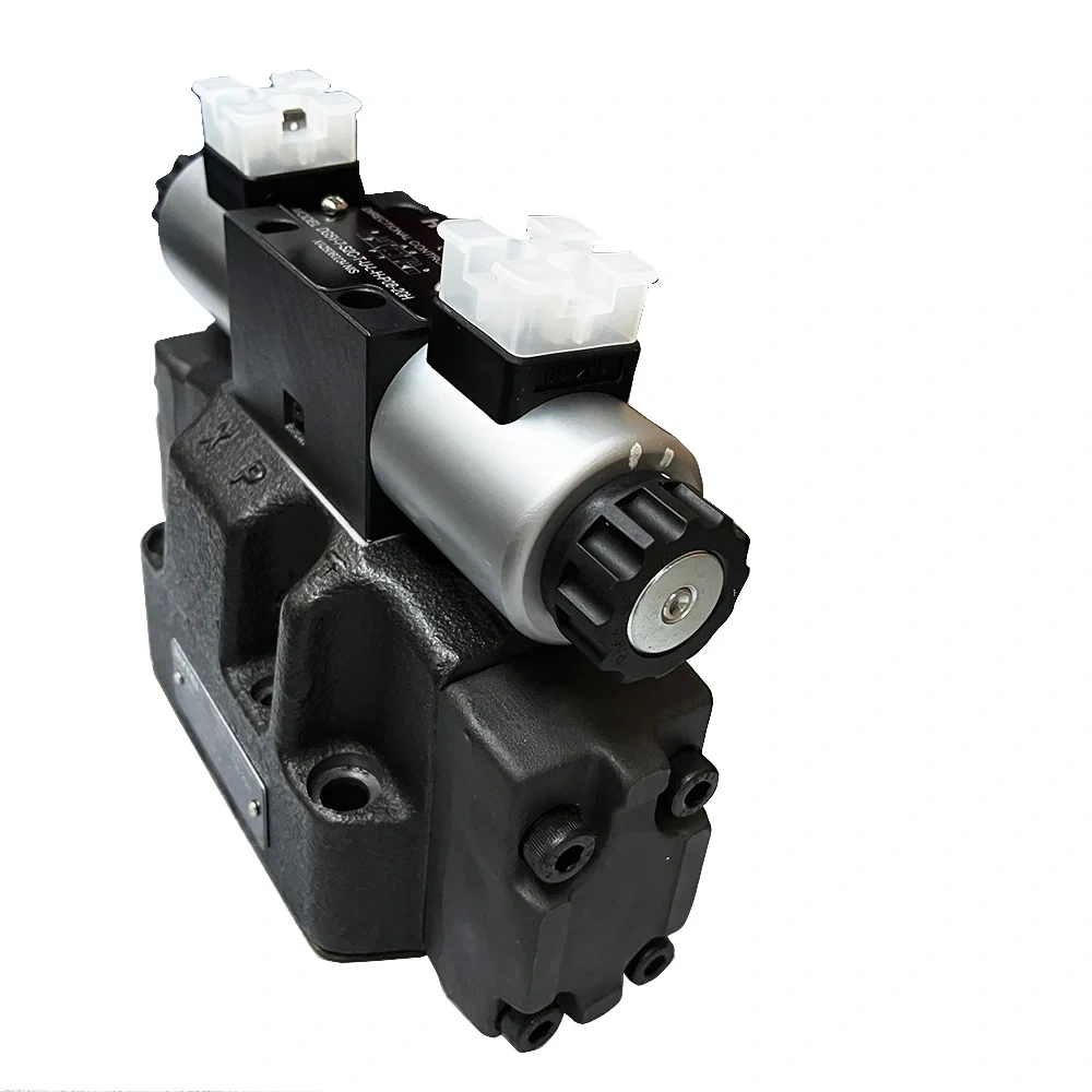 301018-2 Waterjet Cutting Intensifier 24-volt Electrical Shift Pilot Water Jet Electronic Pilot Shift And Main Valve Assembly