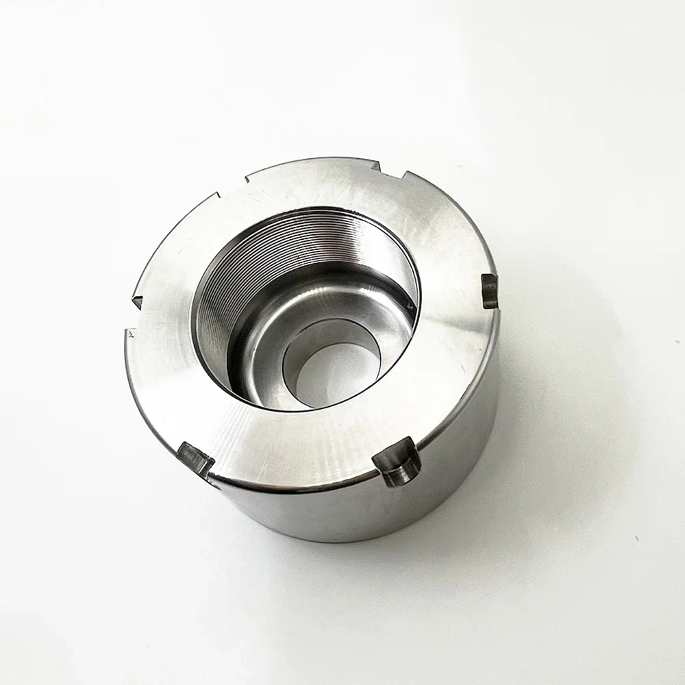 For DARDI Water Jet Cutting Intensifier H.P G9 End Cap Waterjet Cutter Heads Round Hole End Cover Large Nut End Bell 510000338