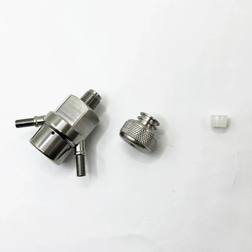 Paser3 Double Tube Mixing Chamber Waterjet Cutter Abrasive Intet Body Waterjet Cutting Mixing Heads TL-002005-1 1-12765 009940-2
