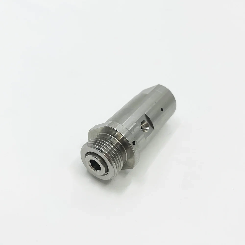 High Quality For YC  Waterjet Cutter Head High Pressure Valve Body For YC Water Jet Cutting Head Machine Parts On/Off Valve Body