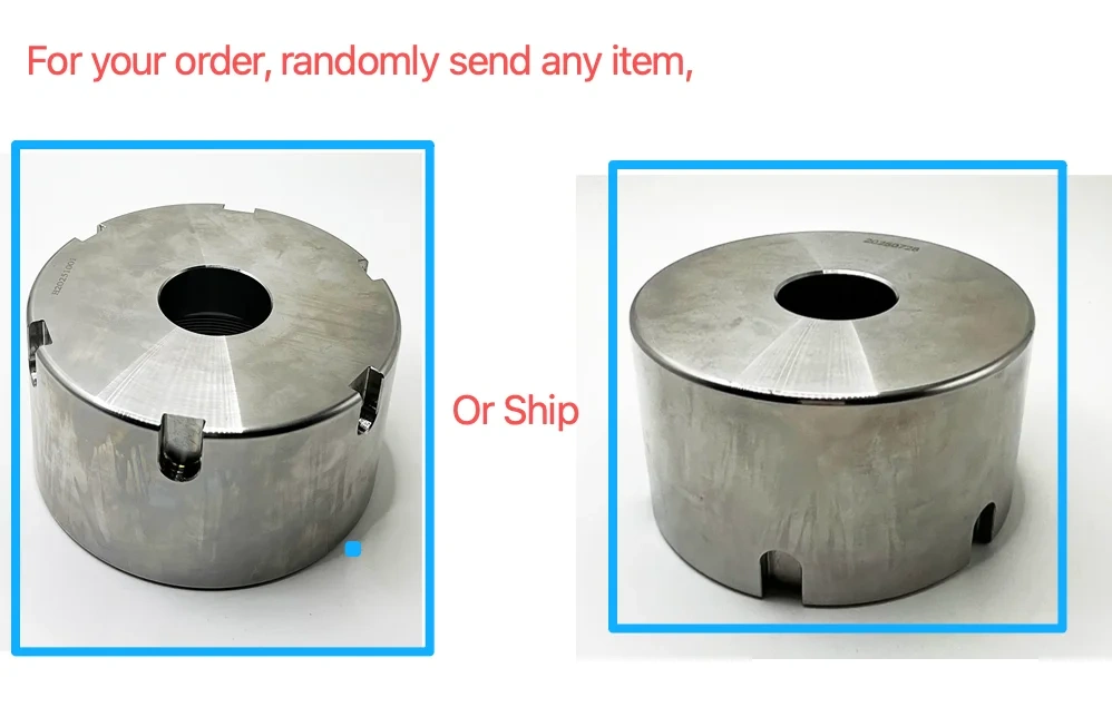 For DARDI Water Jet Cutting Intensifier H.P G9 End Cap Waterjet Cutter Heads Round Hole End Cover Large Nut End Bell 510000338