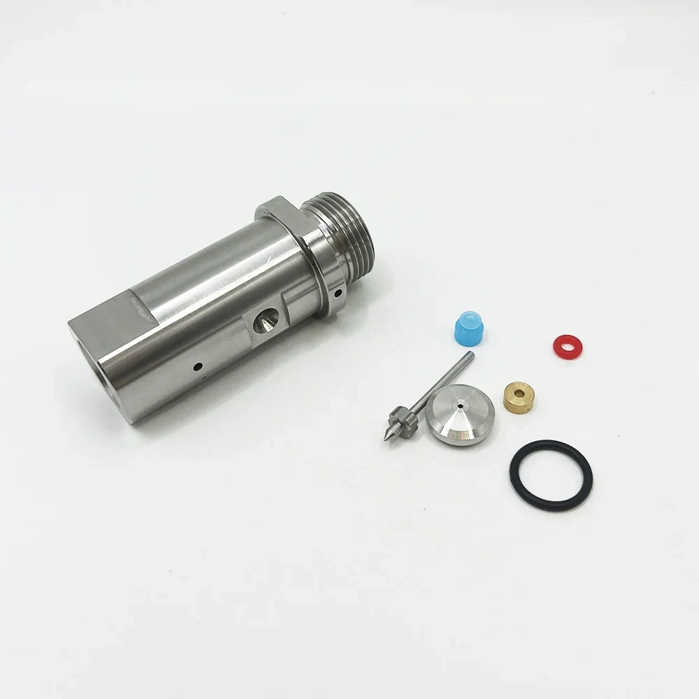 High Quality For YC  Waterjet Cutter Head High Pressure Valve Body For YC Water Jet Cutting Head Machine Parts On/Off Valve Body