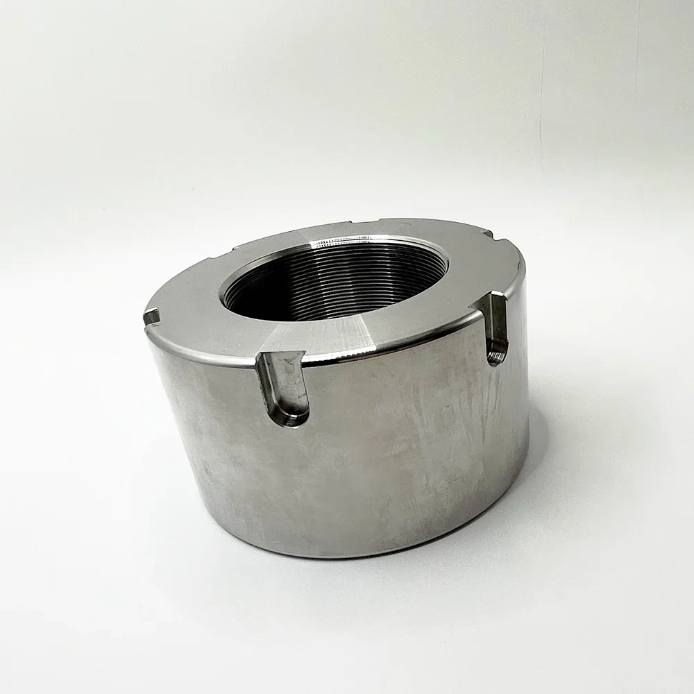 For DARDI Water Jet Cutting Intensifier H.P G9 End Cap Waterjet Cutter Heads Round Hole End Cover Large Nut End Bell 510000338