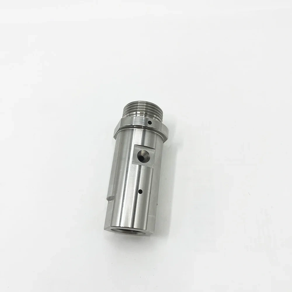 High Quality For YC  Waterjet Cutter Head High Pressure Valve Body For YC Water Jet Cutting Head Machine Parts On/Off Valve Body