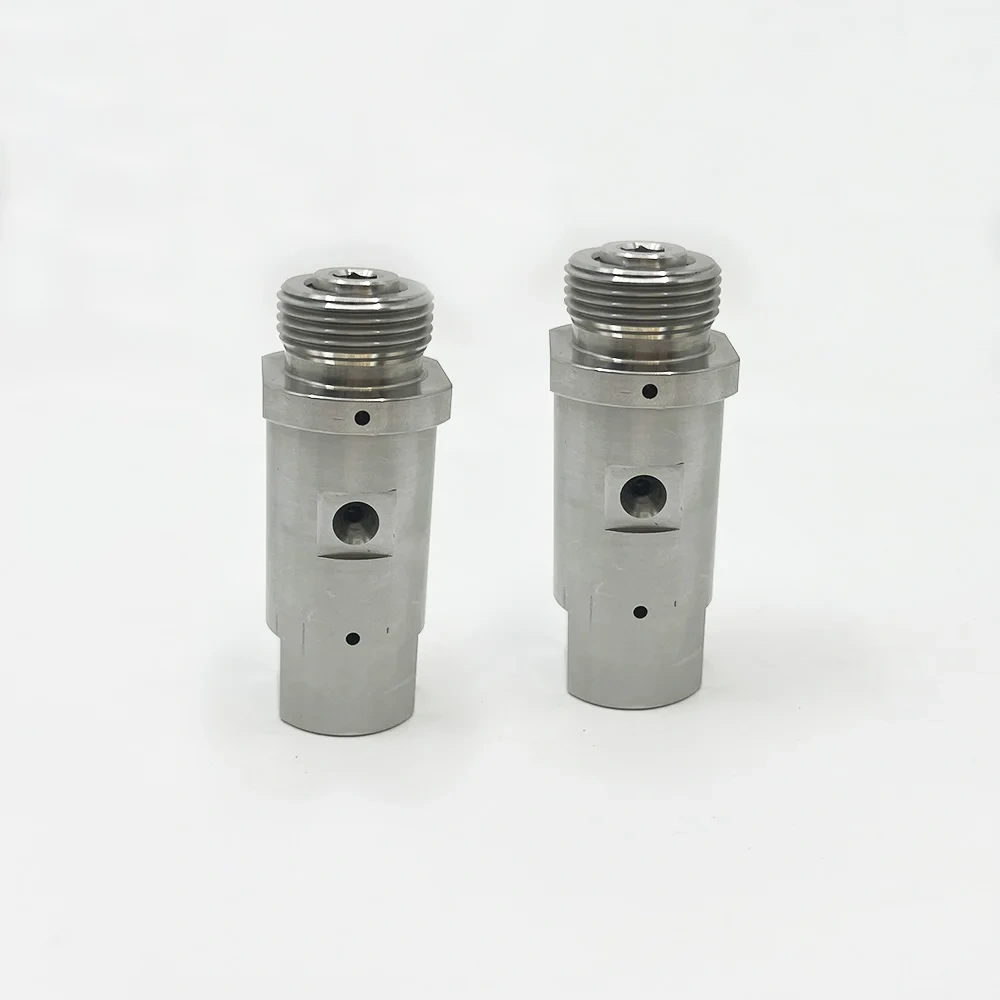 High Quality For YC  Waterjet Cutter Head High Pressure Valve Body For YC Water Jet Cutting Head Machine Parts On/Off Valve Body