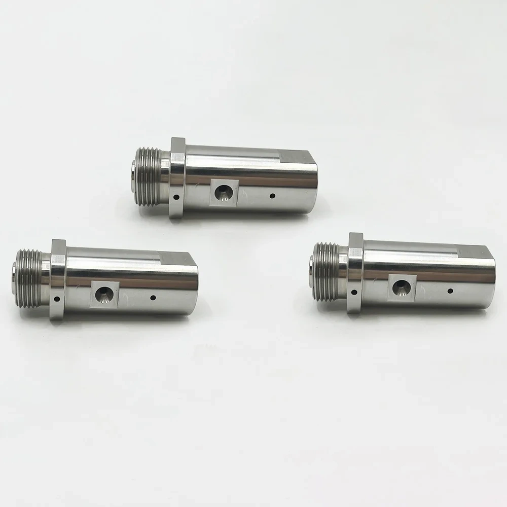High Quality For YC  Waterjet Cutter Head High Pressure Valve Body For YC Water Jet Cutting Head Machine Parts On/Off Valve Body