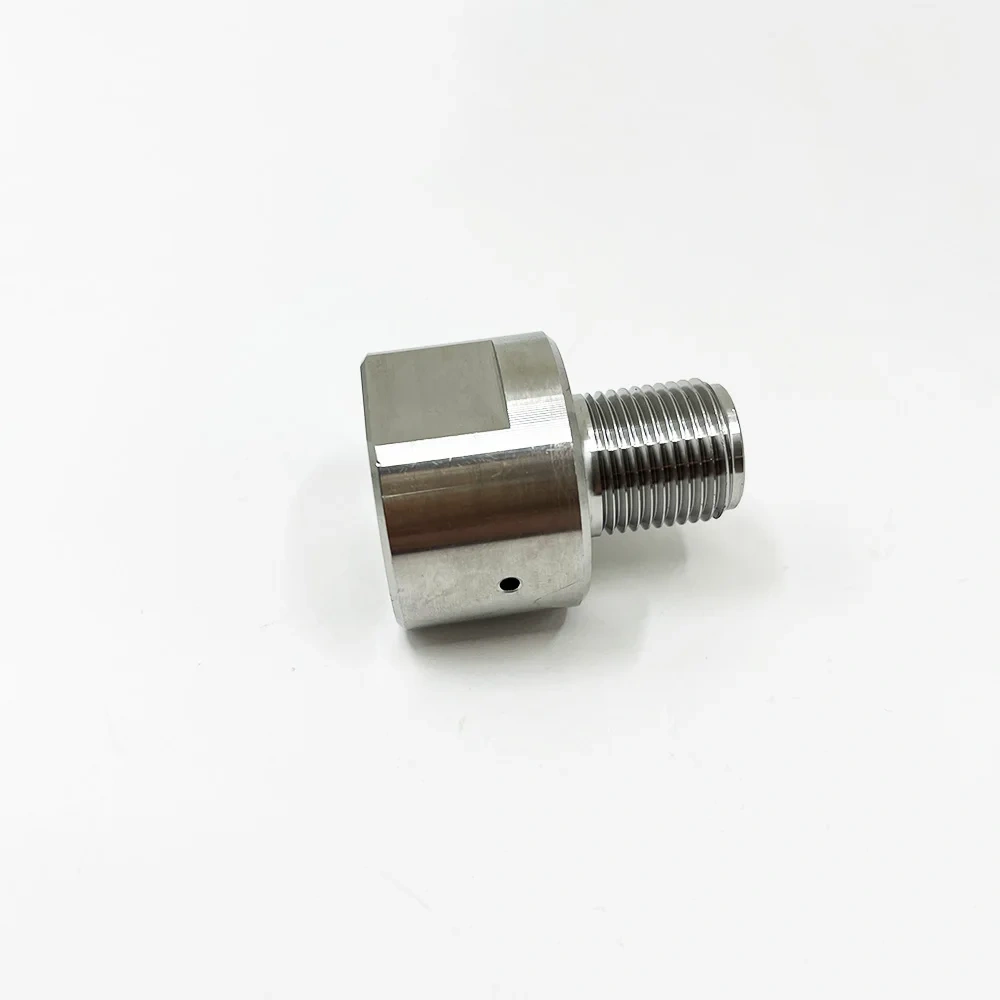 C-1313-1  60k Waterjet Cutter Parts Check Valve Outlet Body Hybrid Output Adapter 100022-2 Water Jet Cutting Pump TL-001007-1