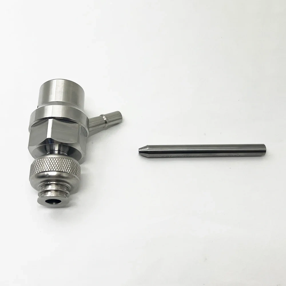 2pc GA Waterjet Cutter Mixing Heads Mixing Chamber Valve Nozzle Body For Golden Arrow Water Jet Cutting Head Abrasive Intet Body