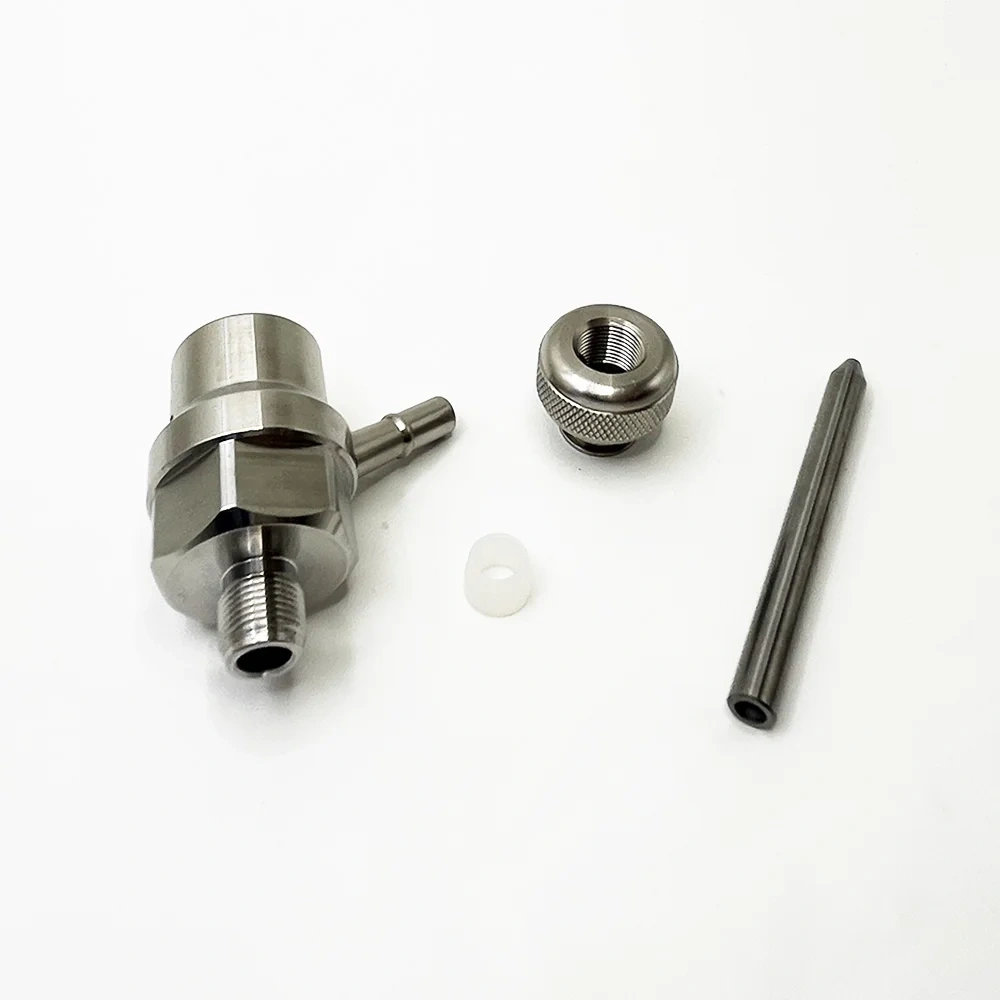 2pc GA Waterjet Cutter Mixing Heads Mixing Chamber Valve Nozzle Body For Golden Arrow Water Jet Cutting Head Abrasive Intet Body