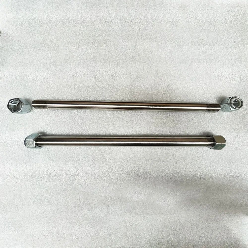 Waterjet Cutter Head LP Cylinder Tie Rod 60K Water Jet Cutting Intensifier Assembly Rod, Tie With Nut 20458191 B-1000-2 100017-1