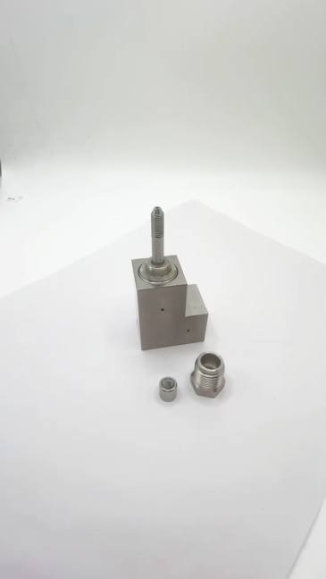 For SAME 5-axis 90° Swivel Assembly 1/4'' Rotary Valve For SHUTTLE Water Jet Cutting Head 60K 1/4 High Pressure Swivel Assy