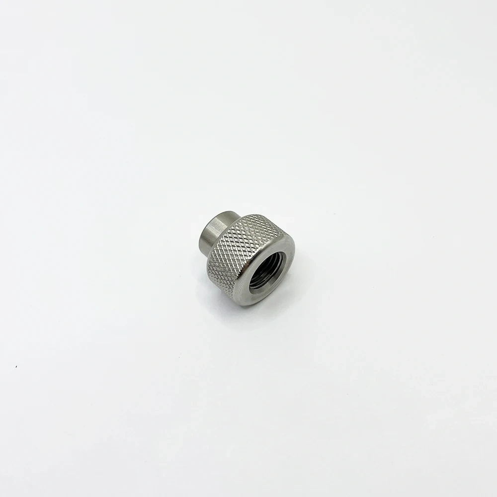 For APW CNC Waterjet Cutter Heads Machine Parts High Pressure Nozzle Nut For APW Water Jet Cutting 3-Axis Abrasive Nozzle Clamp