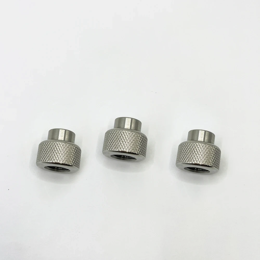 For APW CNC Waterjet Cutter Heads Machine Parts High Pressure Nozzle Nut For APW Water Jet Cutting 3-Axis Abrasive Nozzle Clamp