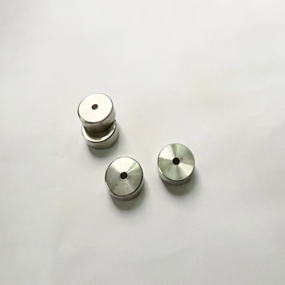 3pcs Waterjet Cutter Intensifier Check Valve Poppet Seat 004382-1 100034-1 CNC Water Jet Cutting Head Pump Insert Check Valve