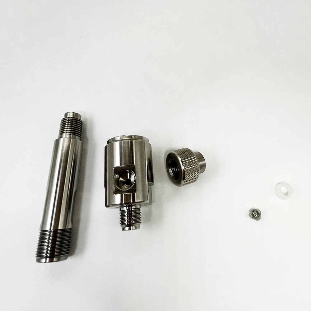 For APW Water Jet Cutting Head On/Off Valve Assembly Affordable For APW CNC Waterjet Cutter 3-Axis Abrasive Cutting Heads Assy