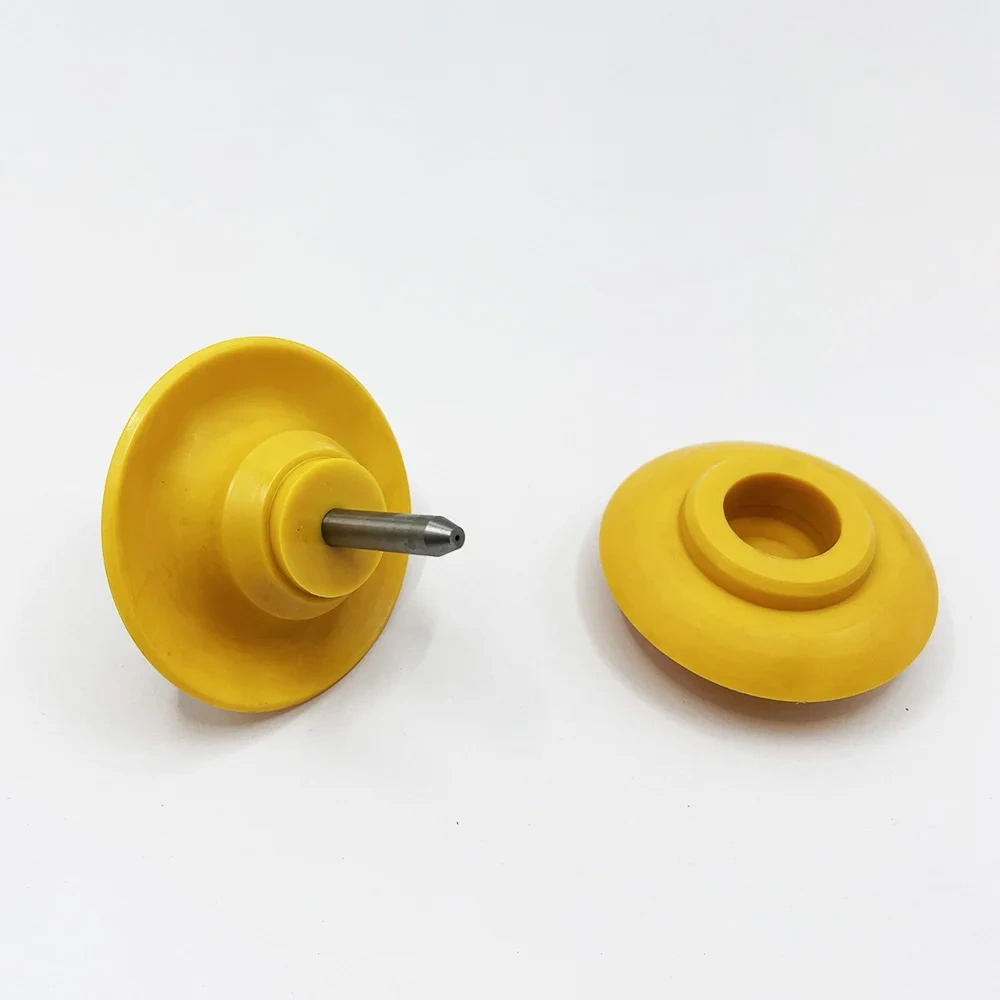 Waterjet Cutter Parts Urethane Spray Shield With Nozzle 048149-1 Water Jet Cutting Head Bast Disk Dynamic XD Shield Spray Guard