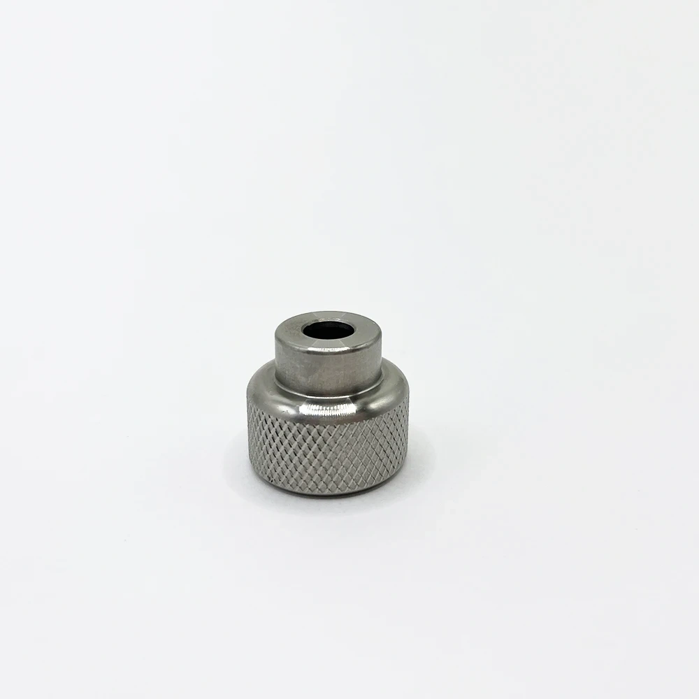 For APW CNC Waterjet Cutter Heads Machine Parts High Pressure Nozzle Nut For APW Water Jet Cutting 3-Axis Abrasive Nozzle Clamp