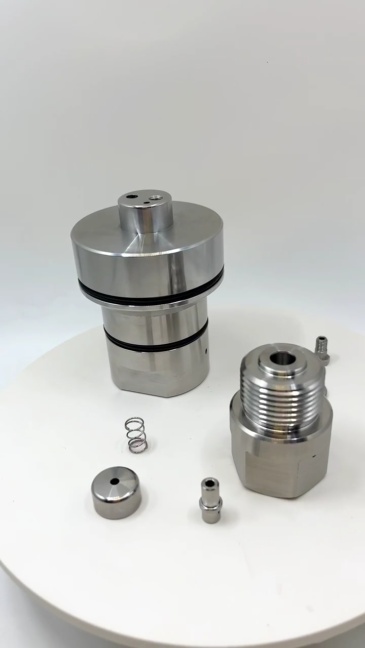 For BOAO Water Jet Intensify Pump 55K Body, Check Valve Assy 5axis Waterjet Cutter Head Machine 59k Check Valve Body Assembly