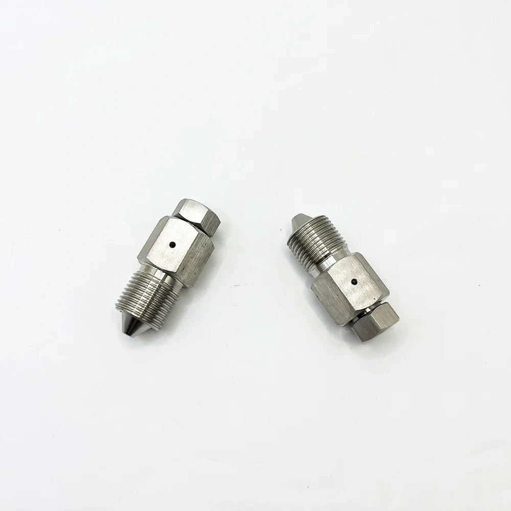 1/4-1/4 For China Waterjet Cutter Head Machine High Pressure Adapter Water Jet Cutting On/Off Valve Adapter Assembly 1/4''x1/4''