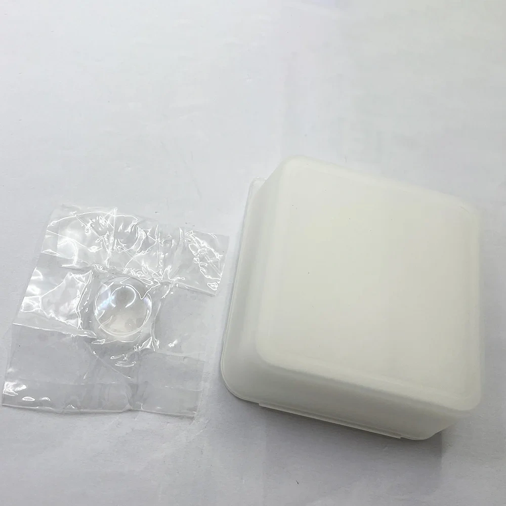 6pcs Fiber Laser Welding Collimator Lens Focus ProtectiveLenses D20 F50mm Laser Cutting Machine Hand-Held Gun Head D16x5.0-F50mm