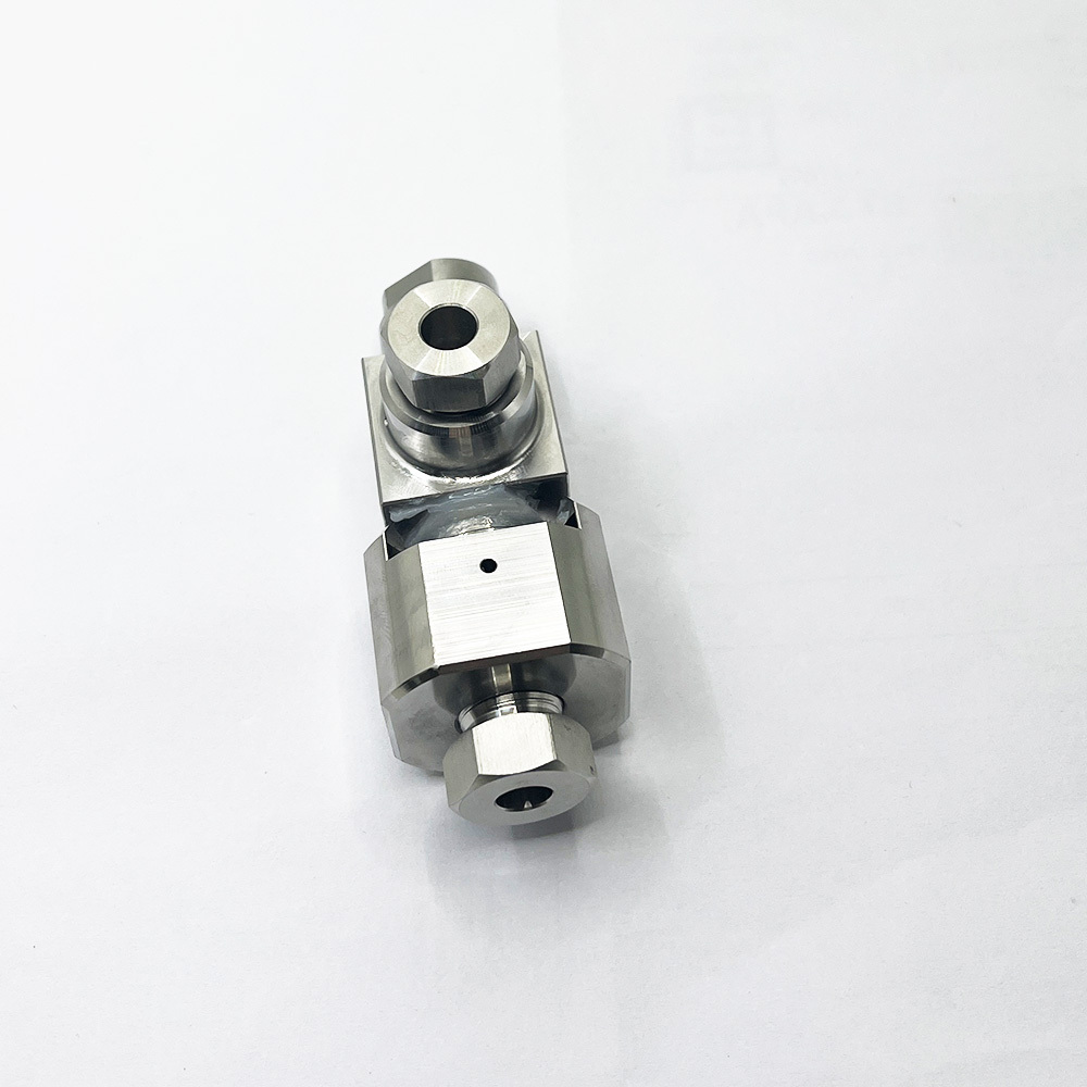 Waterjet Cutter Head 55K 1/4" 5-Axis AC Axis H.P Swivel Assembly Water Jet Cutting Parts 1/4 90 Degree Rotary Joint 60K C-5155-1