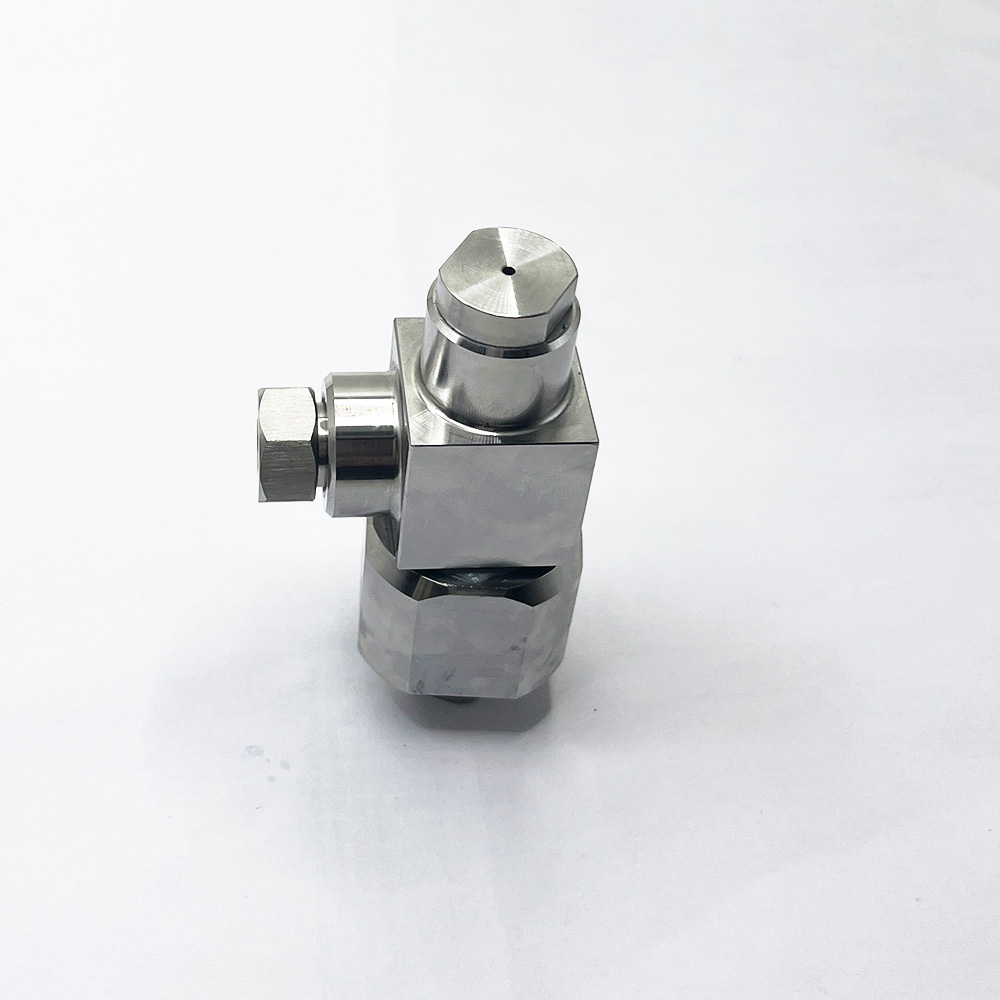 Waterjet Cutter Head 55K 1/4" 5-Axis AC Axis H.P Swivel Assembly Water Jet Cutting Parts 1/4 90 Degree Rotary Joint 60K C-5155-1