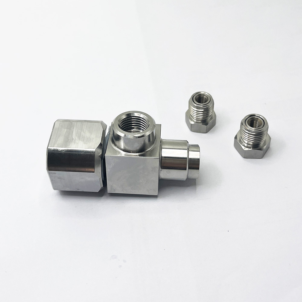 Waterjet Cutter Head 55K 1/4" 5-Axis AC Axis H.P Swivel Assembly Water Jet Cutting Parts 1/4 90 Degree Rotary Joint 60K C-5155-1