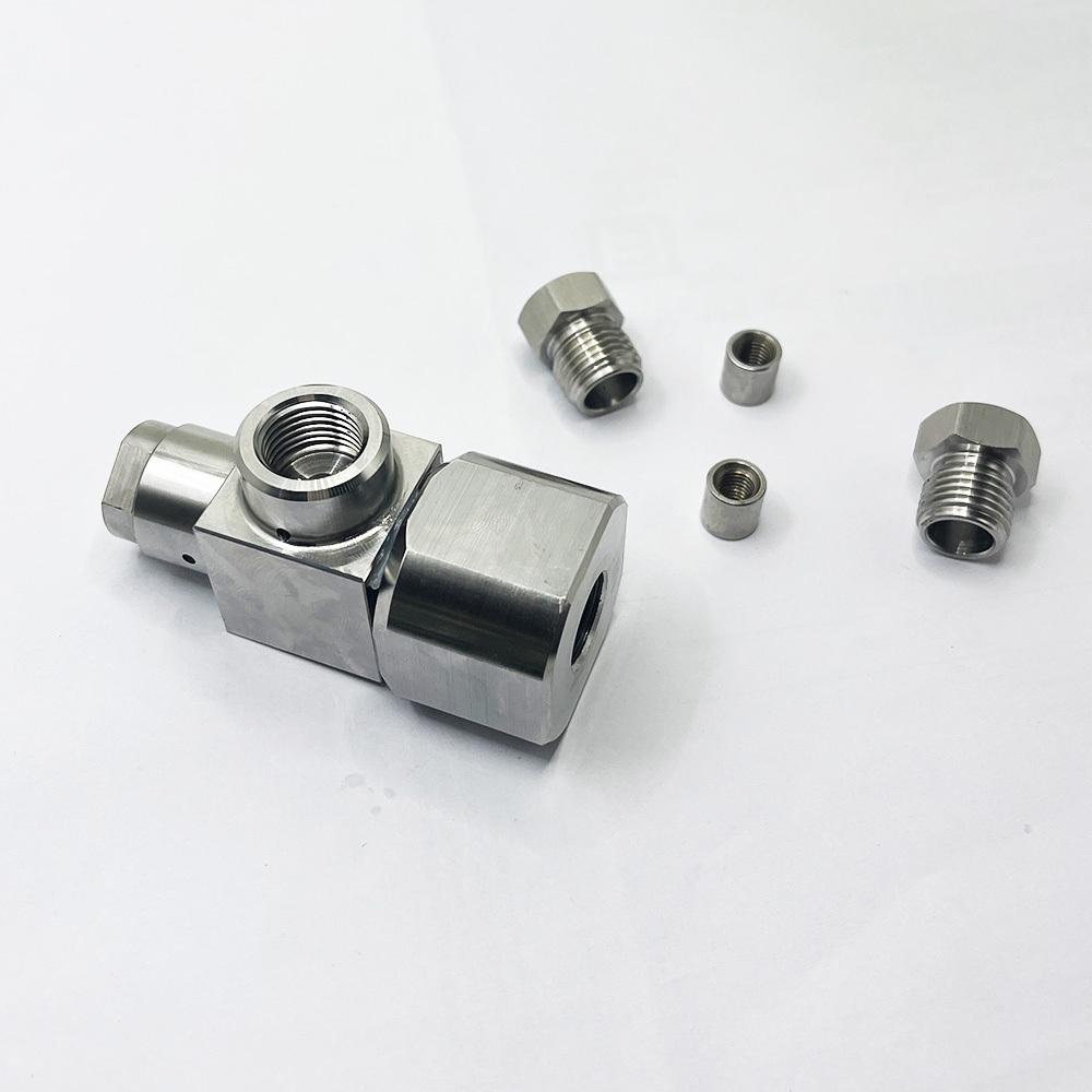 Waterjet Cutter Head 55K 1/4" 5-Axis AC Axis H.P Swivel Assembly Water Jet Cutting Parts 1/4 90 Degree Rotary Joint 60K C-5155-1